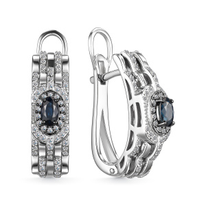 Серьги 25528-202 (Au 585)