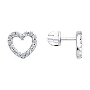 Серьги 94-122-02257-1 (Ag 925)