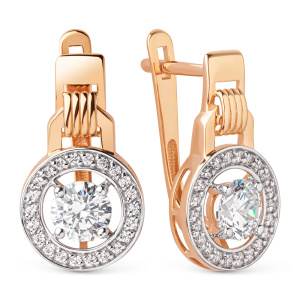 Серьги 030712-1102 (Au 585)