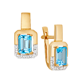 Серьги 20422 (Au 585)