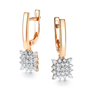 Серьги 26300-100 (Au 585)