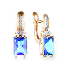 Серьги 21802891 (Au 585)