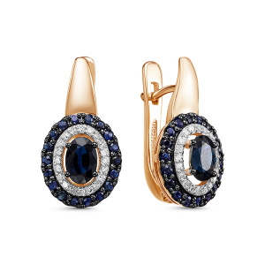 Серьги С0947-122 (Au 585)