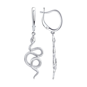 Серьги 94025260 (Ag 925)