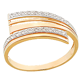 Кольцо К13841 (Au 585)