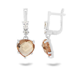 Серьги Лазурь. (Ag 925)