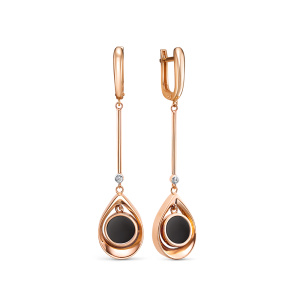 Серьги 120146 (Au 585)