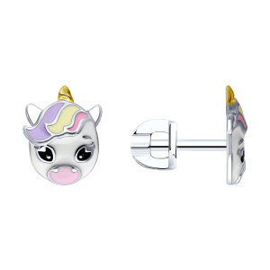 Серьги 94026791 (Ag 925)