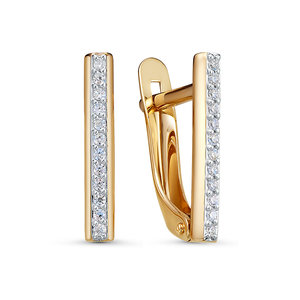 Серьги 1200922 (Au 585)