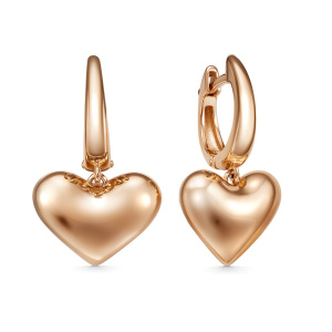 Серьги 120689 (Au 585)