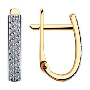 Серьги 028585 (Au 585)