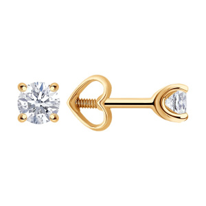 Серьги 0200104 (Au 585)