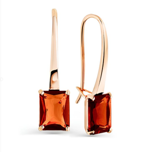 Серьги 02-3-113-0300-010 (Au 585)