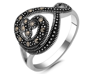 Кольцо 656378 (Ag 875)