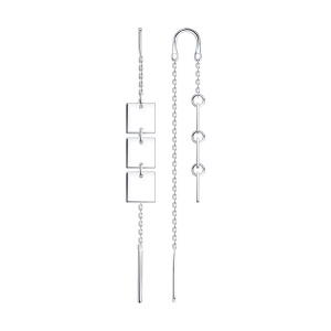 Серьги 94-123-00274-1 (Ag 925)