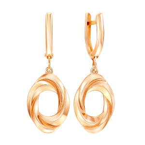 Серьги 00-62-0475-00 (Au 585)