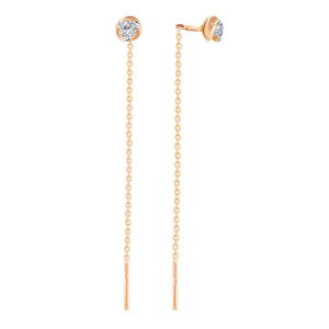 Серьги 04-62-0148-00 (Au 585)