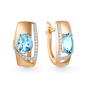 Серьги 21802259 (Au 585)