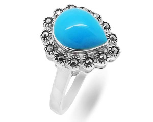 Кольцо SL-AGA80 (Ag 925)