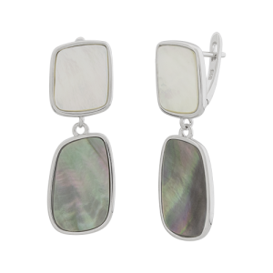 Серьги SE1995-BW (Ag 925)