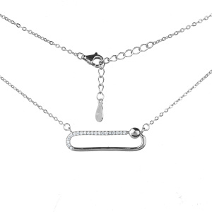 Колье SET18417N (Ag 925)