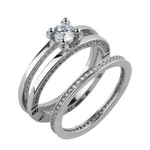 Кольцо SET15457R (Ag 925)