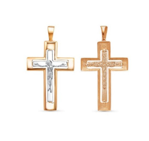 Крест 080813 (Au 585)