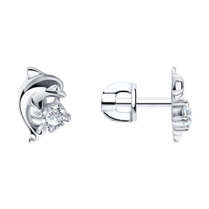 Серьги 94020107 (Ag 925)