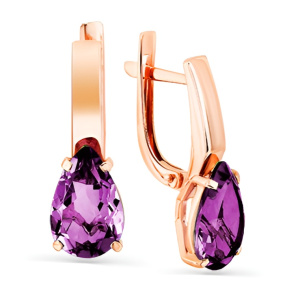 Серьги 02-2-922-4800-010 (Au 585)