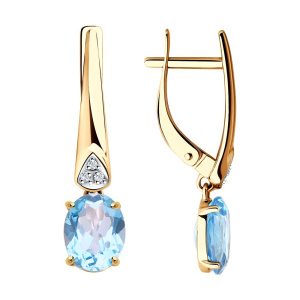 Серьги 51-321-00216-1 (Au 585)