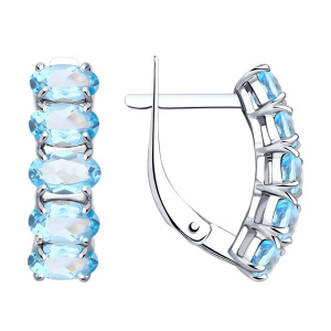 Серьги 92021028 (Ag 925)