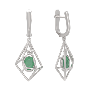 Серьги 1056282-01290-Y (Ag 925)