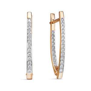 Серьги 1200959 (Au 585)