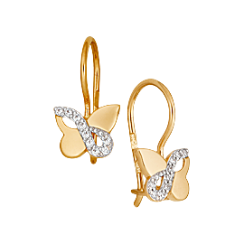 Серьги 20343 (Au 585)