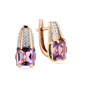 Серьги 02-3-370-0201-011 (Au 585)