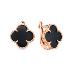 Серьги 120217 (Au 585)