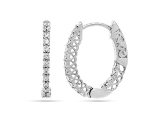 Серьги ТЦС-КНГов-20мм (Ag 925)