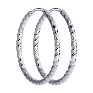 Серьги 94140029 (Ag 925)