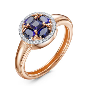 Кольцо 110707 с (Au 585)