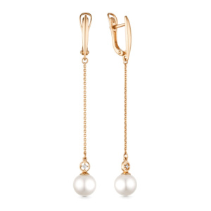 Серьги 21803118 (Au 585)