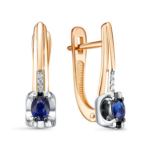 Серьги С2595-122 (Au 585)