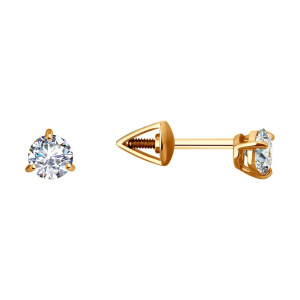 Серьги 0200342 (Au 585)