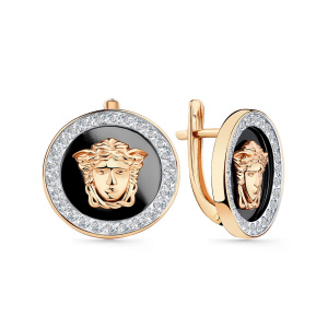 Серьги 002-0772-0001-013 (Au 585)