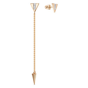 Серьги 0507483 (Au 585)