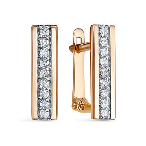 Серьги 1200980 (Au 585)