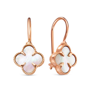 Серьги 120423 п (Au 585)