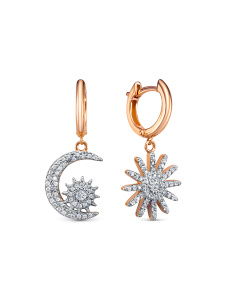 Серьги 120359 (Au 585)