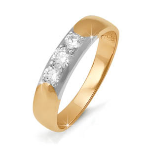 Кольцо БР110380 (Au 585)