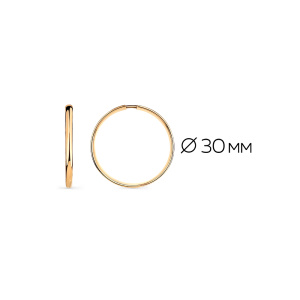 Серьги 002-0741-0000-010 (Au 585)