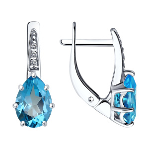 Серьги 94-320-02059-1 (Ag 925)